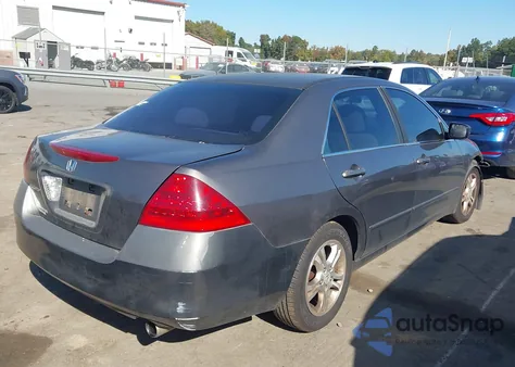 2007 Honda Accord 2.4 Ex из США, поврежденный, VIN 1HGCM56727A120813